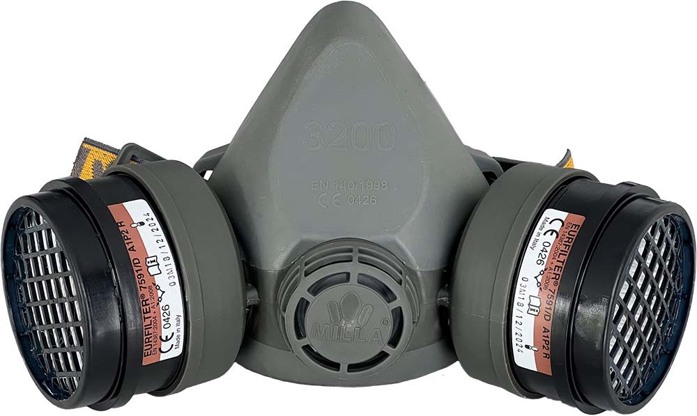 Eurmask 3200 - A1P2 R респіратор для епоксидної смоли