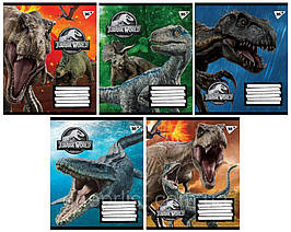 Зошит 12_арк. лінія "YES, 1 Вересня"/ Jurassic World