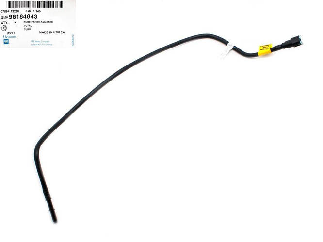 Трубка топливная Ланос Сенс GM (вторая трубка от бака к адсорберу ...