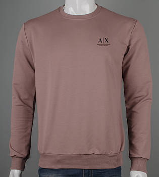 Світшот тринитка Armani Exchange 8420с (Уп.4шт M-XXL), Капучино