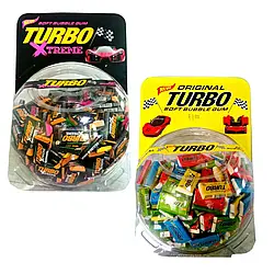 TURBO жувальна мяка гумка - жвачка солодкий ретро подарунок , смак дитинства