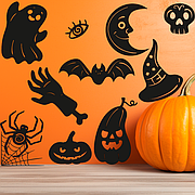 🎃 Наклейки на Хелловін