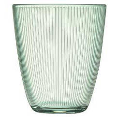Склянка LUMINARC CONCEPTO STRIPY GREEN/НАБІР/6X310 мл низька. (Q8709/1)