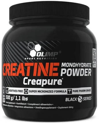 Креатин моногідрат Olimp Creatine Monohydrate Powder Creapure 500г, фото 1
