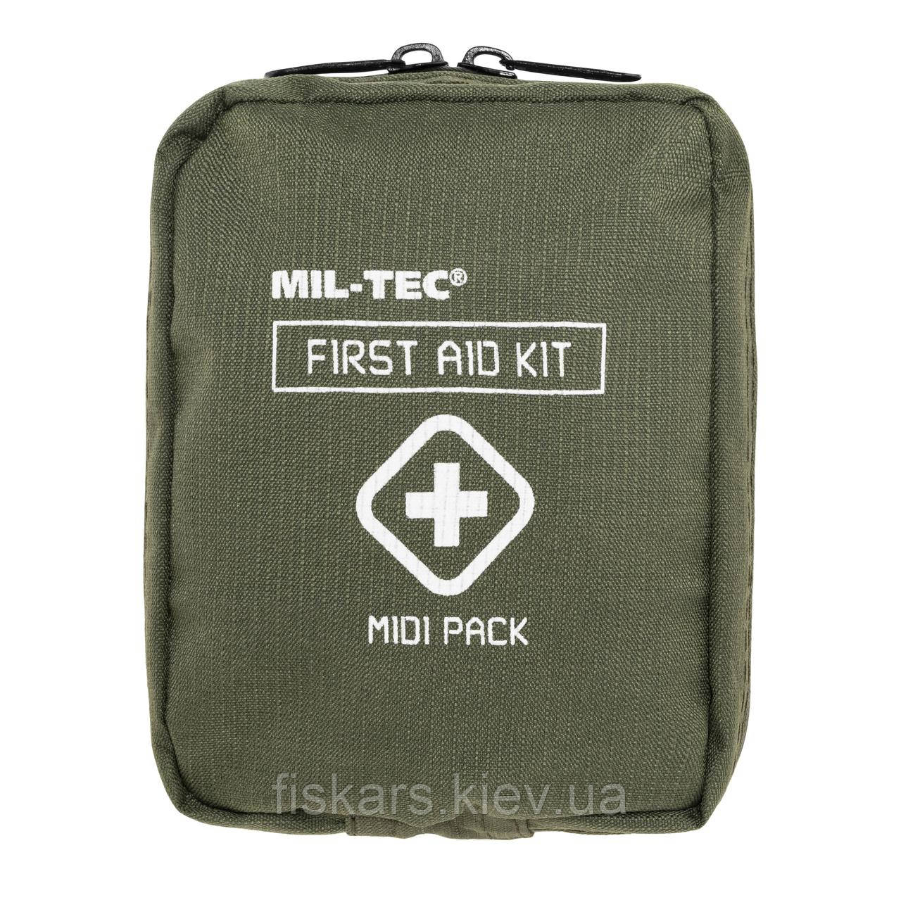 Аптечка для першої допомоги Mil-Tec Midi Pack Olive Drab (16025900)