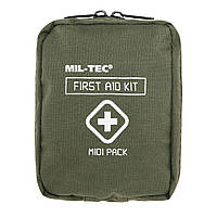 Аптечка для першої допомоги Mil-Tec Midi Pack Olive Drab (16025900)