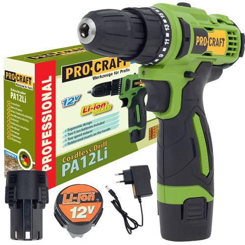 Шуруповерт РА-12PRO PROCRAFT