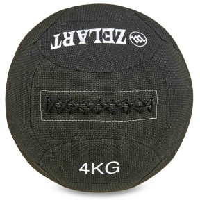 М'яч волбол Zelart Wall Ball 4 кг d 35 см для кросфіту та фітнесу