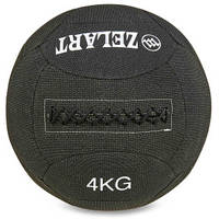 М'яч волбол Zelart Wall Ball 4 кг d 35 см для кросфіту та фітнесу