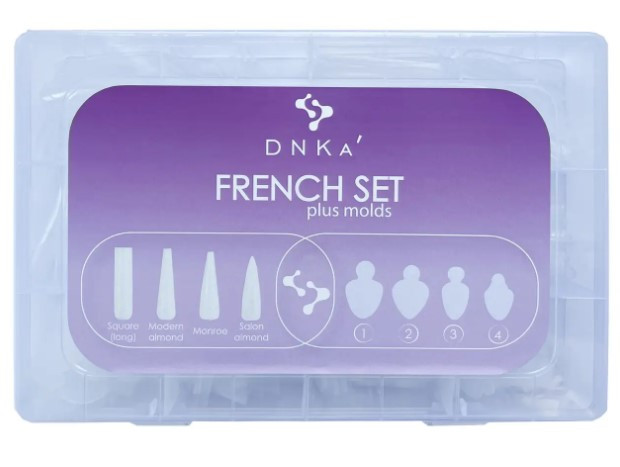 Френч сет DNKa верхні форми+молди French Set plus molds 192/96 шт