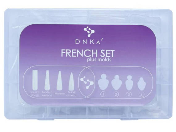 Френч сет DNKa верхні форми+молди French Set plus molds 192/96 шт, фото 1