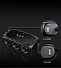 Розгалужувач для прикурювача Xunniu WT-D23 Black, фото 4