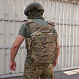 Штурмовий швидкоз'ємний Рюкзак мультикам 10 л (38*30*13см) | Сумісний з гідросистемою, фото 10