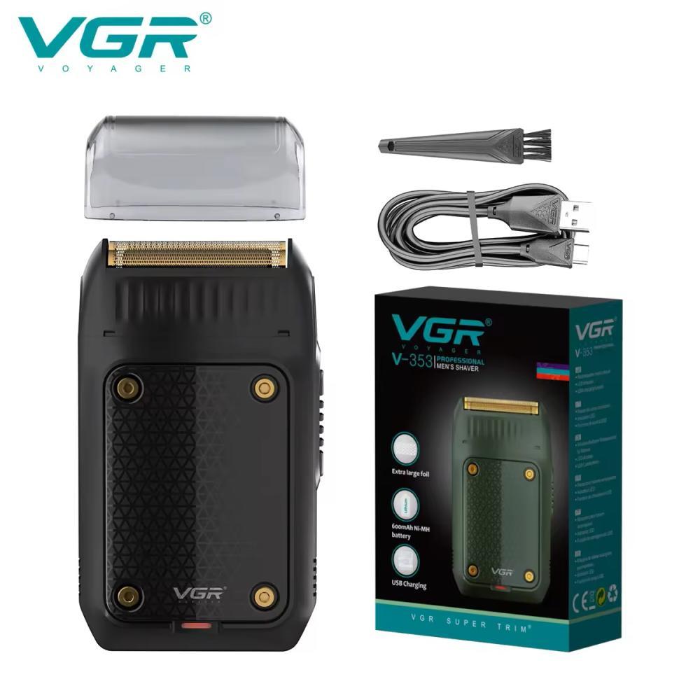 Електробритва VGR V-353 шейвер BLACK, висувний триммер
