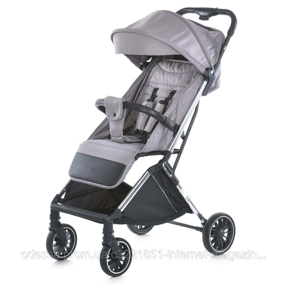 Коляска дитяча прогулянкова El Camino ME 1129 LINK Silver Striped [Склад зберігання: Одеса №2]