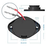 12-24V Накладна USB зарядка QC3.0 + PD Type-C юсб розетка живлення від акумулятора, фото 5