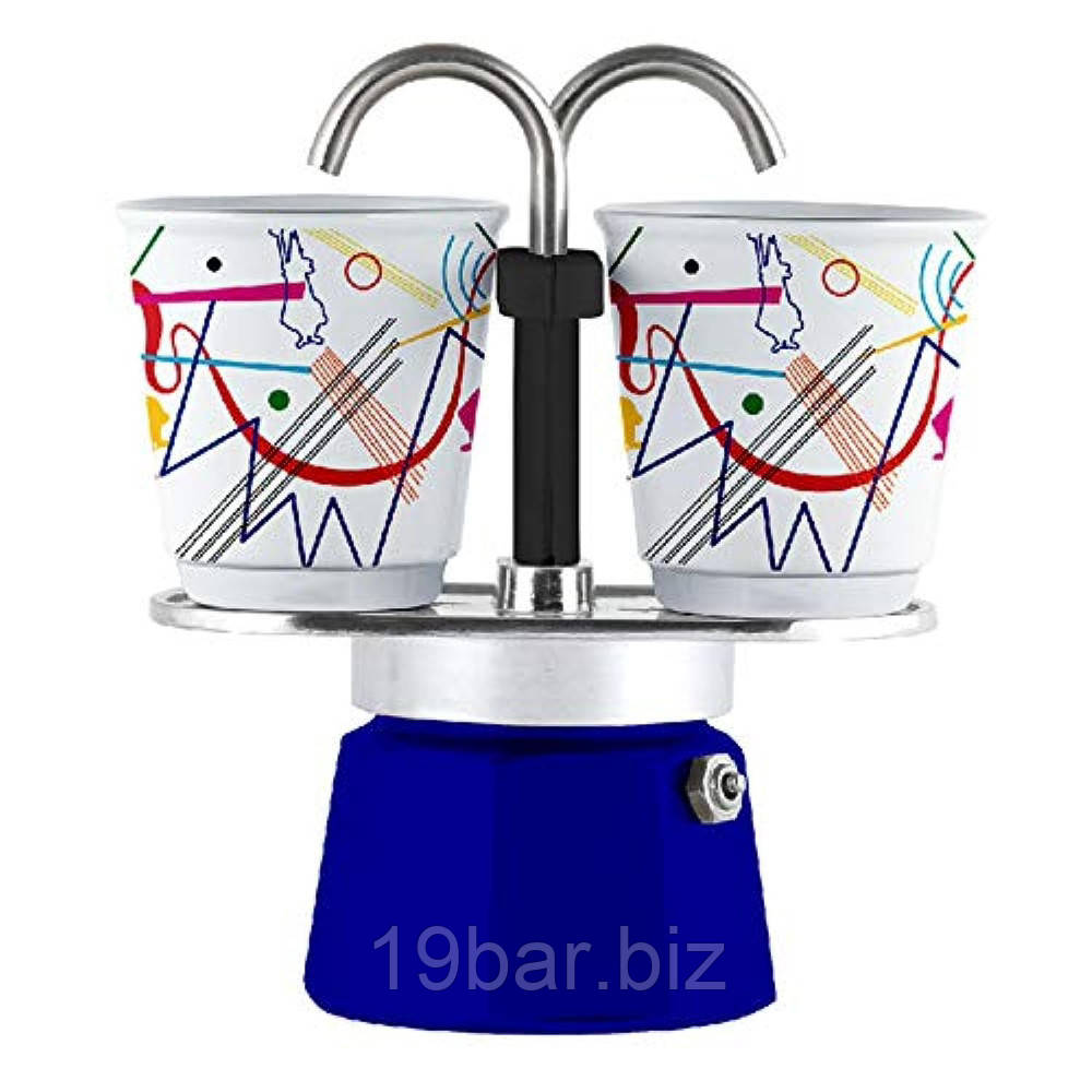 Кавоварка гейзерна Bialetti Set Mini Express Kandinsky 990001407/NP, фото 1