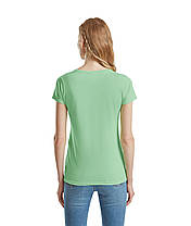 Нео М'ятна жіноча футболка легка Ladies Iconic T Fruit of the loom, фото 5