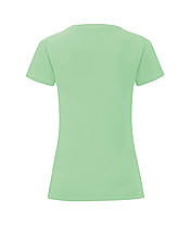 Нео М'ятна жіноча футболка легка Ladies Iconic T Fruit of the loom, фото 3