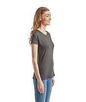 Графітова жіноча футболка легка Ladies Iconic T Fruit of the loom, фото 5