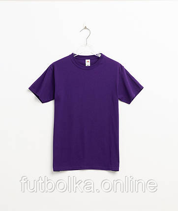 Фіолетова жіноча футболка легка Original lady-fit Fruit of the loom, фото 1