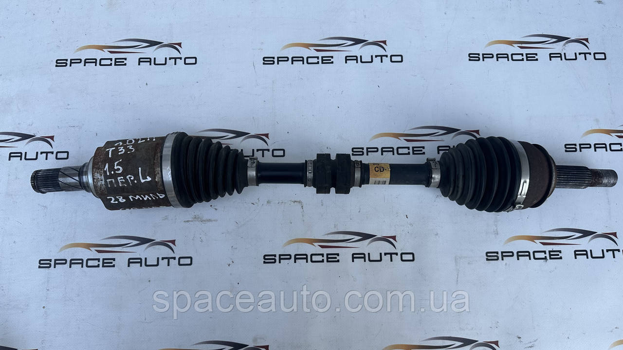 Полуось переднняя левая NIssan Rogue T33 1.5 TURBO  2021-2024 год ( передний привод) б/у оригинал в отличном состоянии