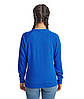 Яскраво-Синій жіночий світшот легкий Lightweight raglan sweat lady-fit Fruit of the loom, фото 6