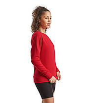 Червоний жіночий світшот легкий Lightweight raglan sweat lady-fit Fruit of the loom, фото 6