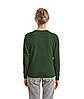Темно-Зелений жіночий світшот легкий Lightweight raglan sweat lady-fit Fruit of the loom, фото 7