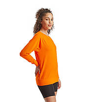 Помаранчевий жіночий світшот легкий Lightweight raglan sweat lady-fit Fruit of the loom, фото 5