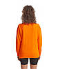 Помаранчевий жіночий світшот легкий Lightweight raglan sweat lady-fit Fruit of the loom, фото 6