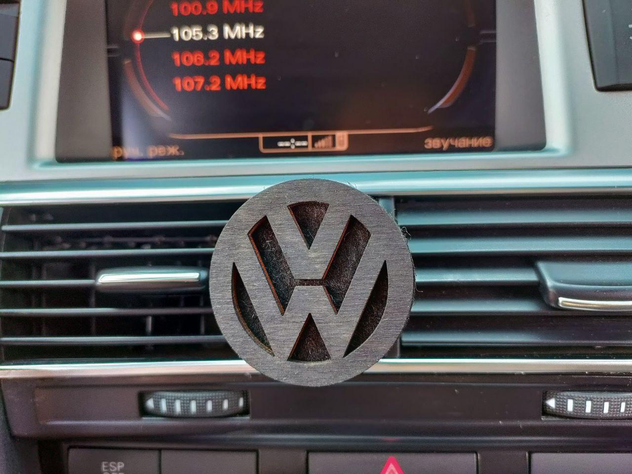 Ароматизатор Volkswagen на дефлектор, парфум для Фольксваген