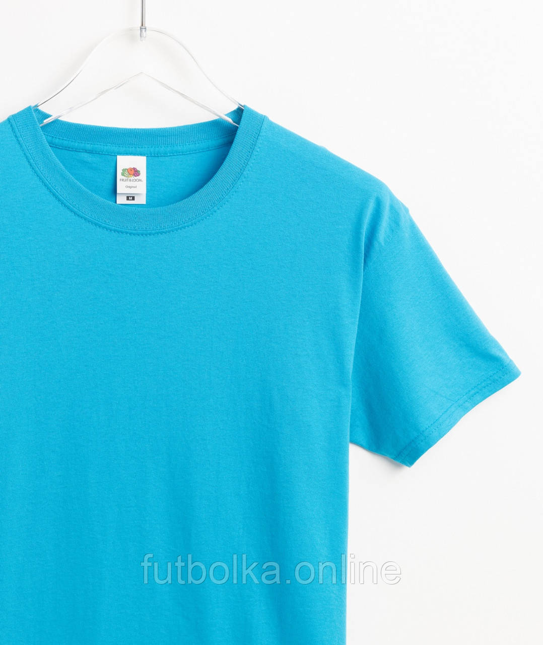 Ультрамаринова футболка жіноча базова Valueweight lady-fit Fruit of the loom