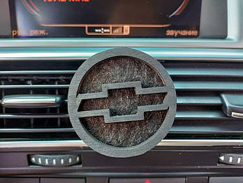 Ароматизатор Chevrolet на дефлектор, парфум для Шевроле