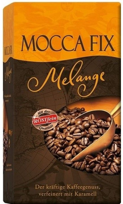Кава мелена Mocca Fix Melange 500г, Німеччина мокка фікс 40% Арабіка, 60% Робуста (moka fix, mokka fix, moca fix)