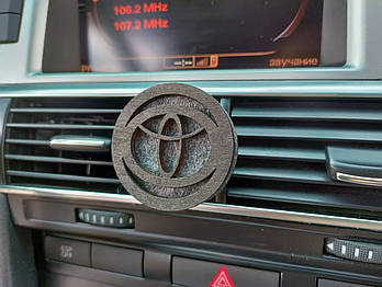 Ароматизатор Toyota на дефлектор, парфум для Тойота