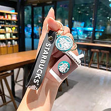 Брелок автомобільний для ключів Кава Starbucks 11 см