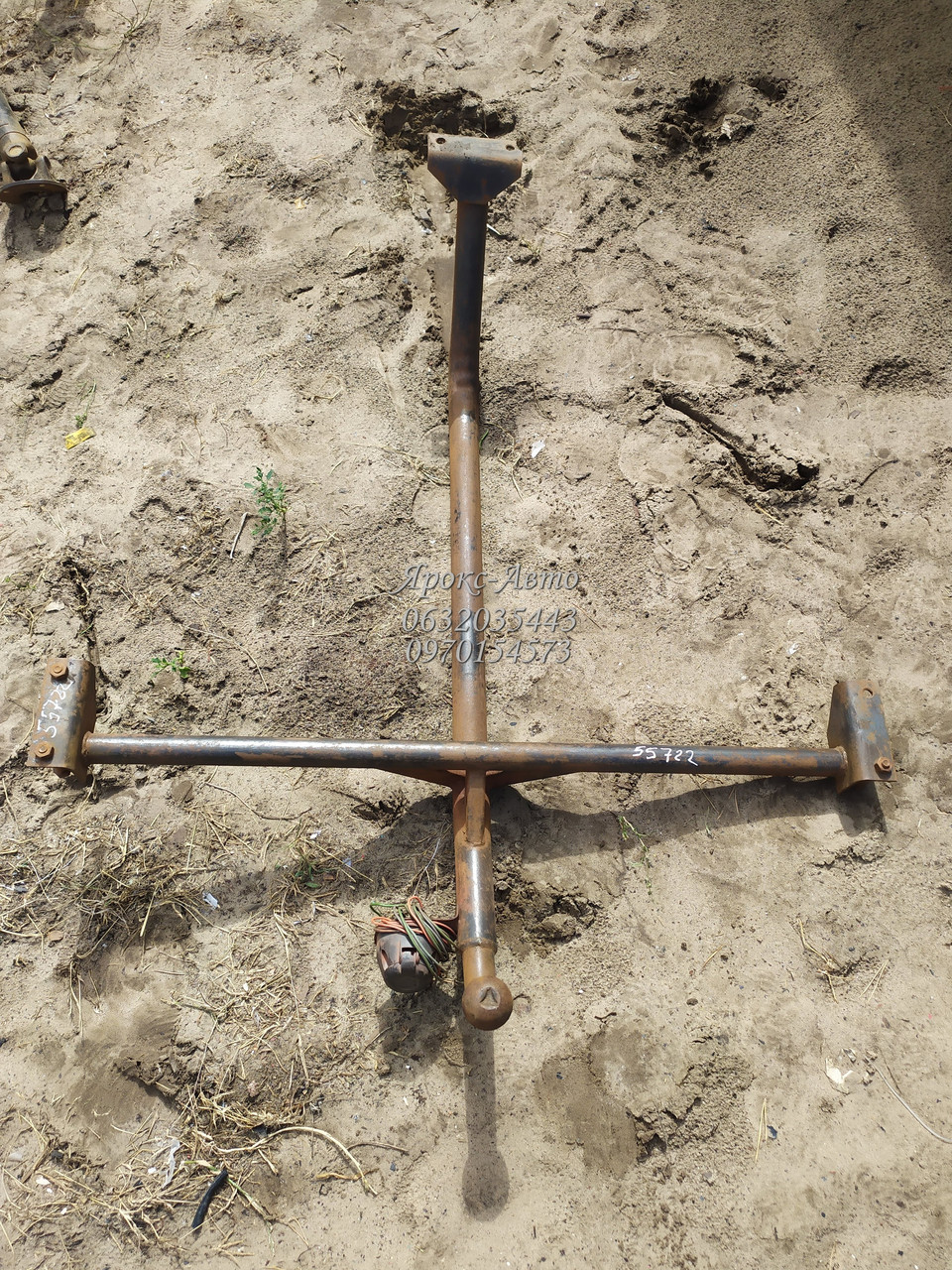 Фаркоп Москвіч М-412 з кованими кулями 000055722, фото 1