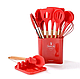 Набір кухонного приладдя Kitchen Set 13 предметів Силікон, Силіконовий кухонний набір, фото 7
