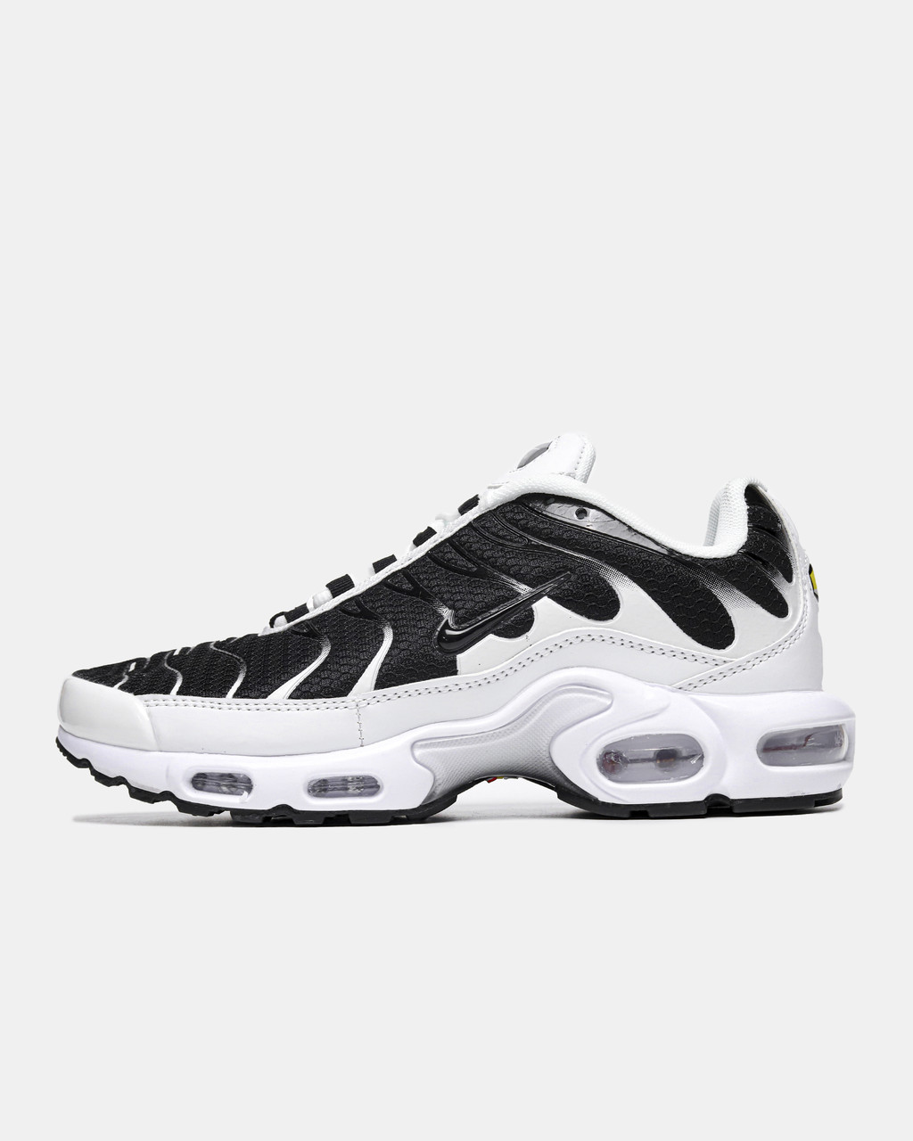 Чоловічі Кросівки Nike Air Max TN Plus Black White / Найк Аїр Макс ТН Плюс