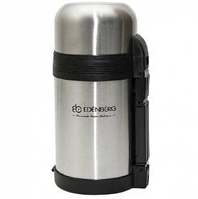 Термос харчовий Edenberg EB-3505 з окремою тарілкою 0.6L Silver (3_05460)