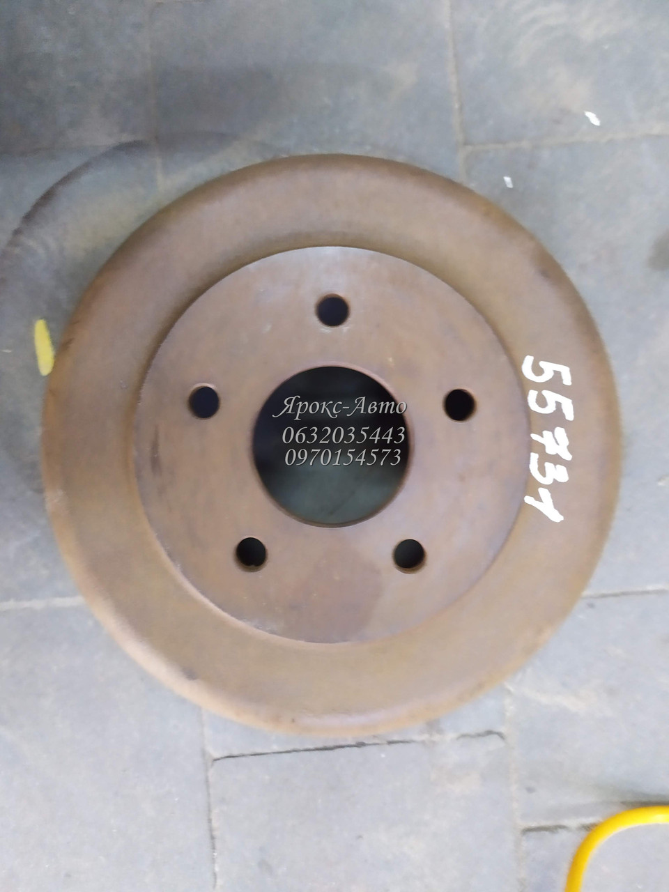 БАРАБАН ТОРМОЗНОЇ ПЕРЕДНІЙ FIXPART 02-305 FORD TRANSIT T12 91-00 000055731, фото 1