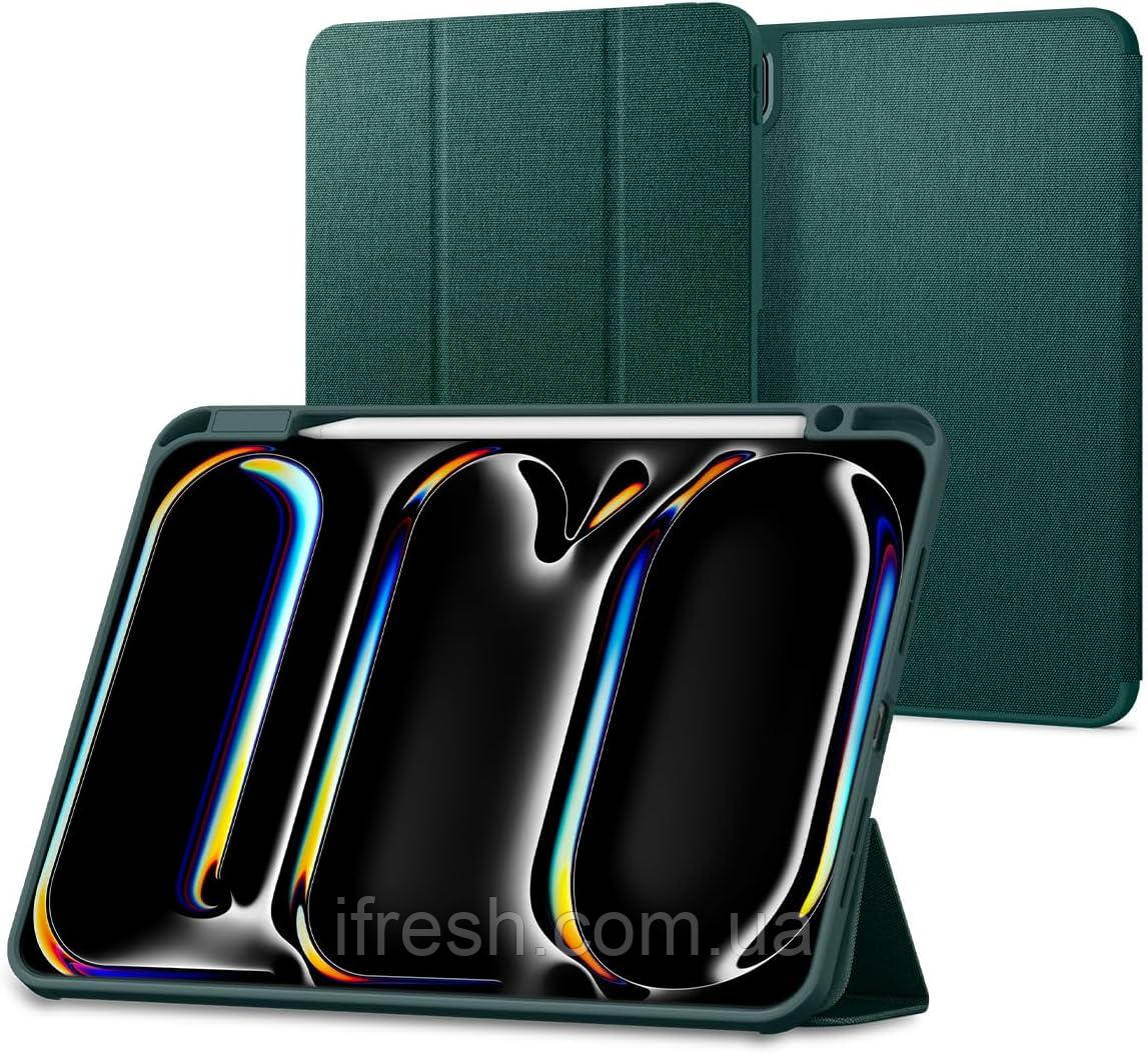 Чохол Spigen для iPad Pro 11'' (2024) - Urban Fit, Midnight Green (ACS07759)