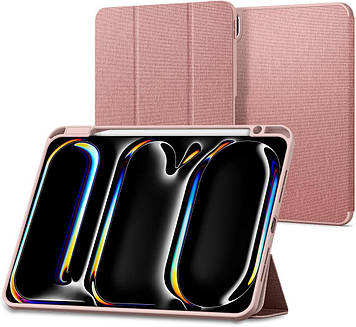 Чехол Spigen для iPad Pro 11'' (2024) - Urban Fit, Rose Gold (ACS07021)