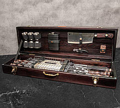 Набір шампурів Сага в дерев'яному кейсі подарунок чоловікові, чоловікові, другу, шефу