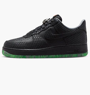 Nike air force black green best sale