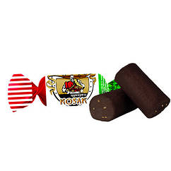 Шоколадні цукерки Козак зі смаженим арахісом та смаженим житом 250 грамів | Житомирські ласощі