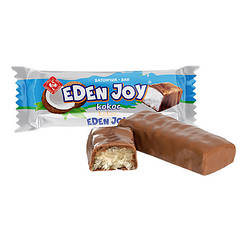 Шоколадний батончик з кокосом Eden Joy 40 грамів | Житомирські ласощі