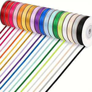 Стрічка атласна 0,3 див., 92м