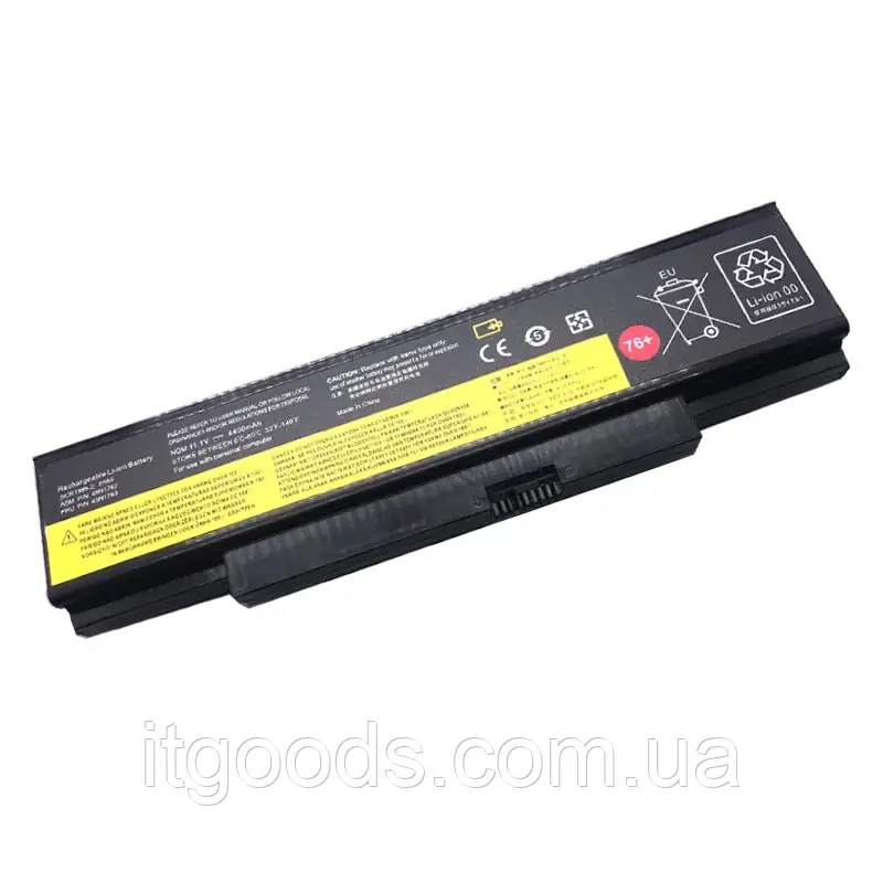 Батарея для ноутбука Lenovo 45N1759 4400mAh для ThinkPad E550 E550c E555 E560 E565 45N1760 45N1761 45N1762